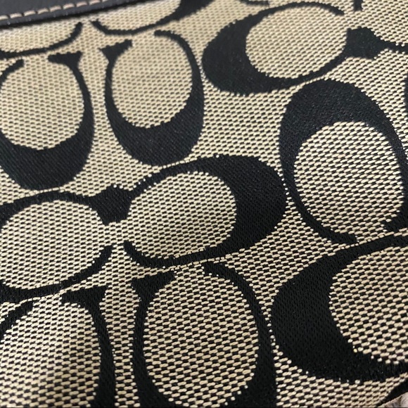 Coach Gray & Black Wristlet - Picture 3 of 6